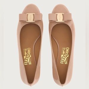 SALVATORE FERRAEGAMO-VARA BOW PUMP SHOE